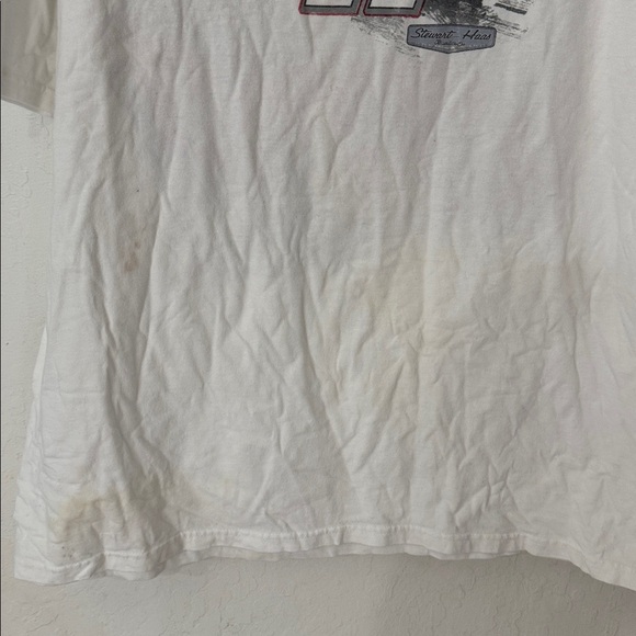 Tony Stewart #14 White Red Vintage Chase Authentic XL NASCAR Graphic T Shirt - Picture 6 of 8
